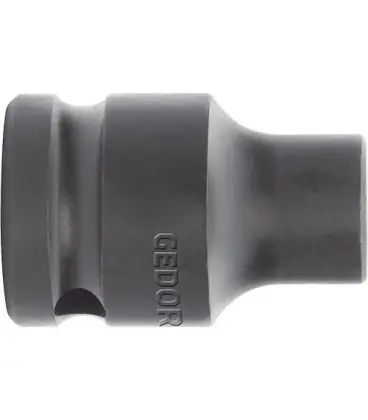 Douille Impact GEDORE red 1/2" 6 pans, court, SW 27 L 50mm