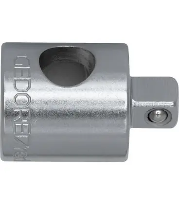 Piece de reduction GEDORE red 3/8" x 1/4" 4 pans L 27mm
