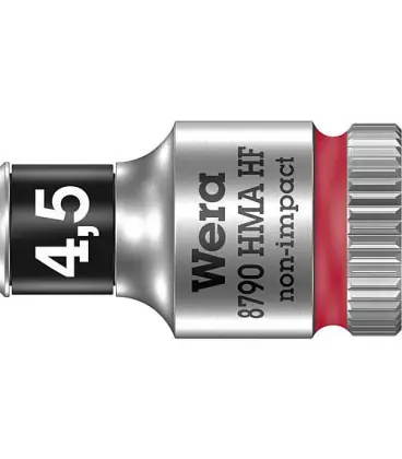 Cle a cliquet WERA 8790 HMA HF ouverture de cle 4,5mm traction 6,3mm (1/4")