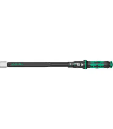 Clé dynamométrique WERA pour outil à encastrer 14x18mm 60-300 NM, Longueur 570mm