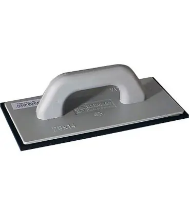 Taloche en plastique noir ZKS 28x14x1 caoutchouc 10 mm