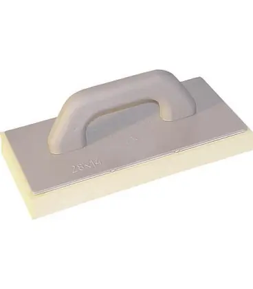 Taloche plastique pour joint fine Haromac 280x140x40 mm revetement éponge fine