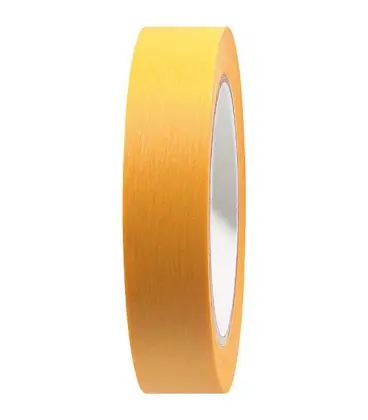Ruban adhesif jaune, 30 jours 80°C, Int. et ext. 50mm x 50m