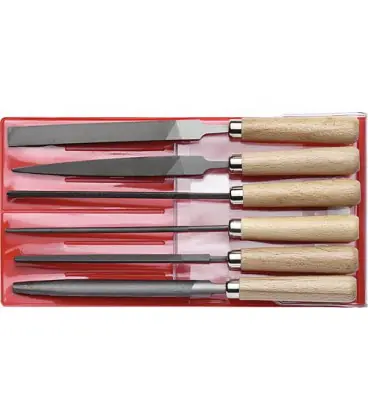 Jeu de limes a cle GEDORE red 6 pieces