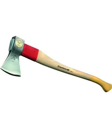 Hache forestiere lourde ROTBAND-PLUS Forme rhenane Type OX620H Univ. or L de coupe 130mm. Manche 700mm