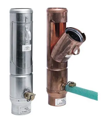 Canalisation d‘eaux pluviales Cuivre 100 mm