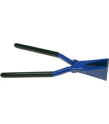 Pince a sertir, droit forgee, laquee largeur de machoire 60mm / L 280 mm