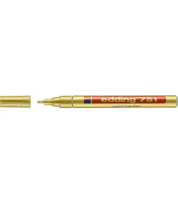 Marqueur Lackmarker 751 or largeur de trait 1 - 2 mm pointe ronde