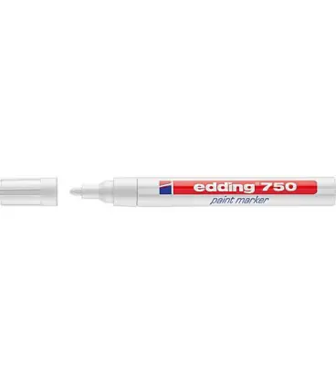Marqueur Lackmarker 750 blanc largeur de trait 2 - 4 mm pointe ronde