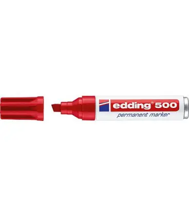 Marqueur Permanentmarker 500 rouge largeur de trait 2 - 7 mm pointe grisote