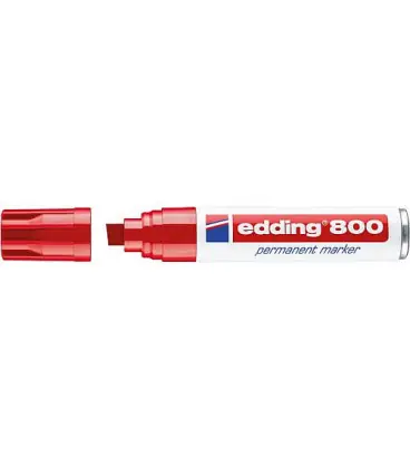Marqueur Permanentmarker 800 rouge largeur de trait 4 - 12 mm pointe grisote