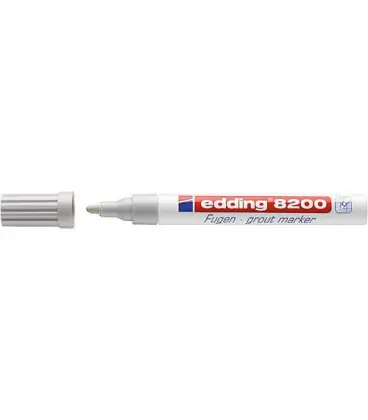 Marqueur pour joint 8200 blanc largeur de trait env 2 - 4 mm pointe ronde
