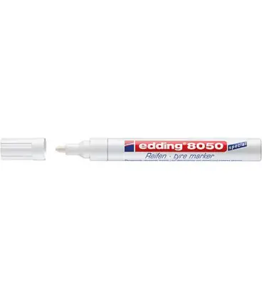 marqueur roue Edding 8050 couleur blanche