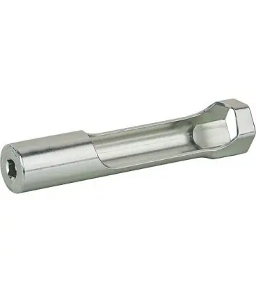Clé a douille robinetterie évier SW34, avec insert 1/2" 4 pans