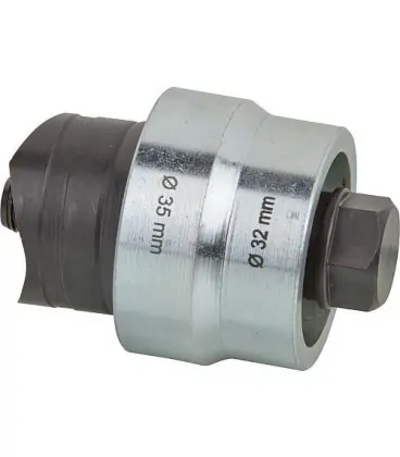 Emporte piece double pour robinet 32+35 mm