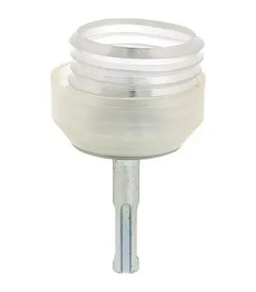 Set de tetes de fraisage complet avec bac a copeaux Puissance SGS plus pour rallonge de robinet 1/2"