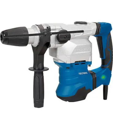 Marteau perforateur TECTOOL TRH 1500 avec 1500 watt et 12 joule Nb de tour a vide 1350-2870 min-1