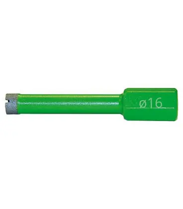 Couronne de carrelage creuse d 16,0x60mm pour percer le grès cérame et pierre naturelle