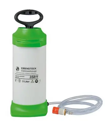 reservoir d‘eau sous pression 5 litres plastique, 2,5 tuyau inclus