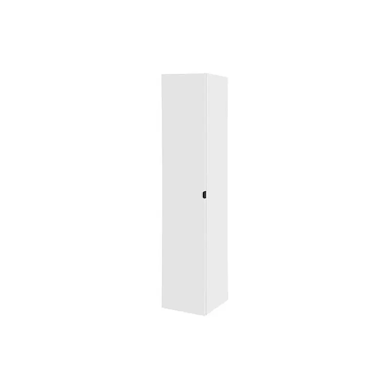Colonne série LOSSA 1 porte butée gauche blanc mat 350x1625x370 mm