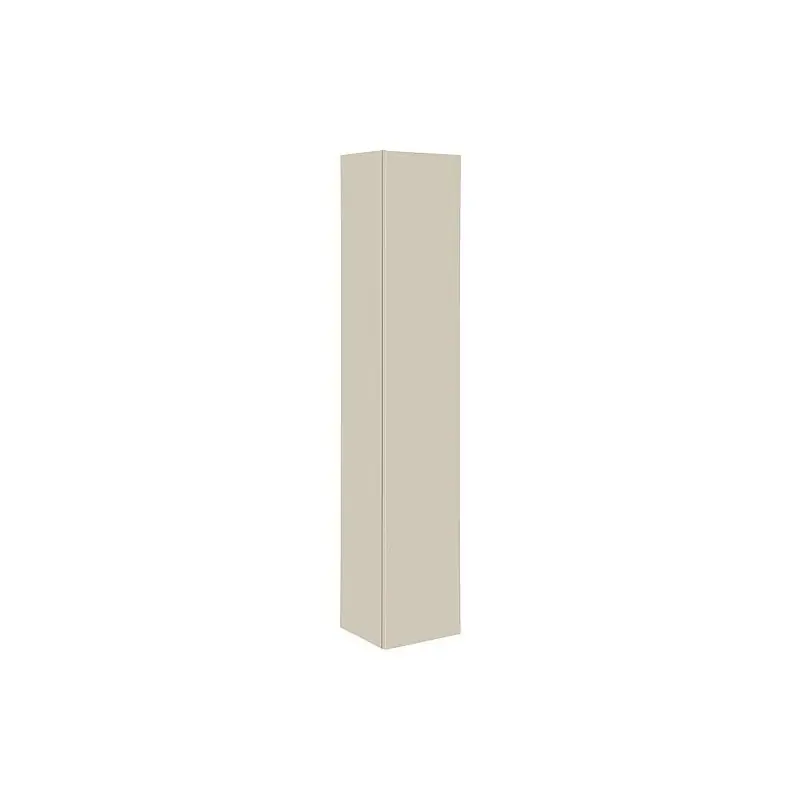 Colonne BALI 1 porte Taupe brillant, réversible 300x1600x270 mm