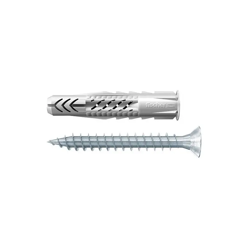 Cheville universelle UX 8x50 R S Kit avec vis UE 25