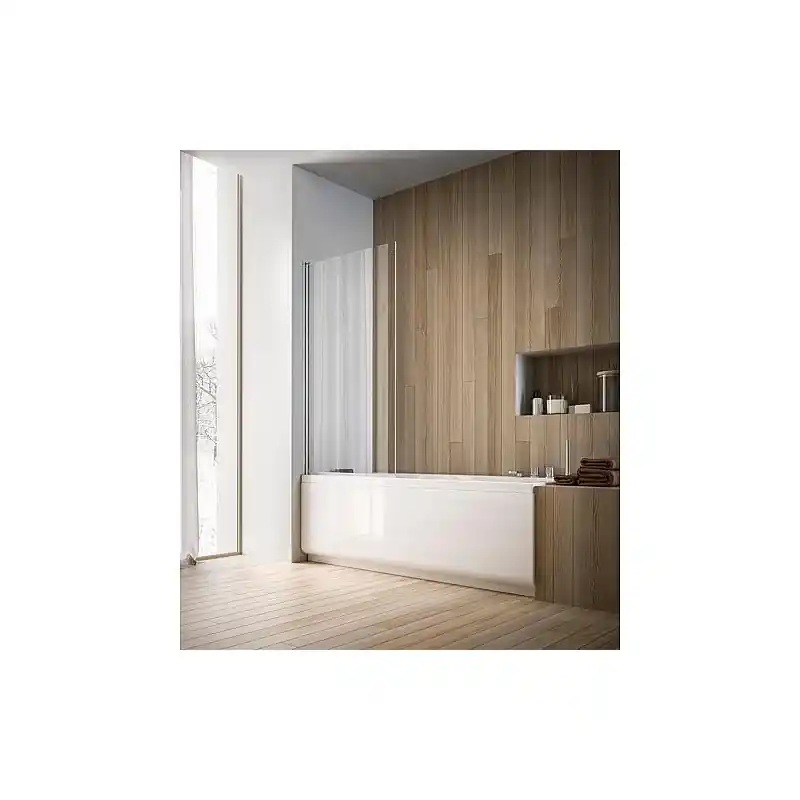 Paroi baignoire Eloa 2.0 890-905x1400 mm 6 mm verre ETC 1 partie pivotante