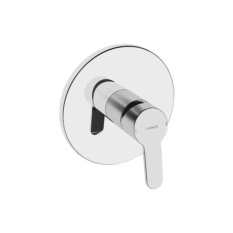 Mitigeur de douche encastré Hansa Hansaprimo rosace Ø 170 mm chrome