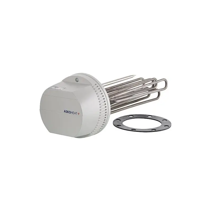 Rechauffeur à bride AHFW-BI-A-6.0, 6,0 KW 3x400 V AC, bride 180 mm, longueur 360 mm