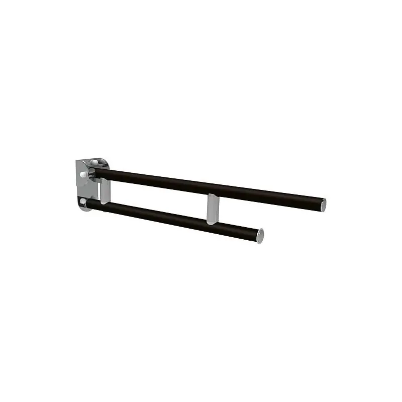 Poignee a clapet Elida 750 noire mate lacque lxhxp 95x170x750mm