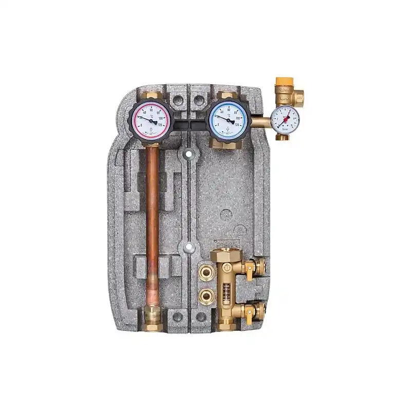 Station solaire Easyflow type2 2 allures, sans circulateurs débit 8-28 l/min, Ø 22 mm